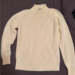 Alex Mill Cream Turtleneck Knit Sweater